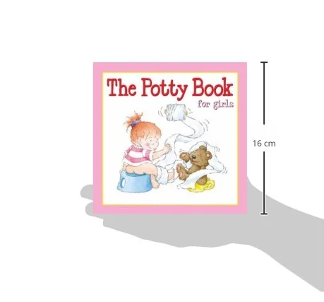 
Potty Book for Girls Cardboard book 