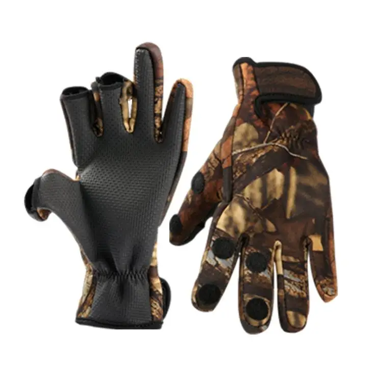 

Hot Sale Outdoor Sports Winter Warm Gloves Anti slip Fishing Latex Riding Racing Gloves