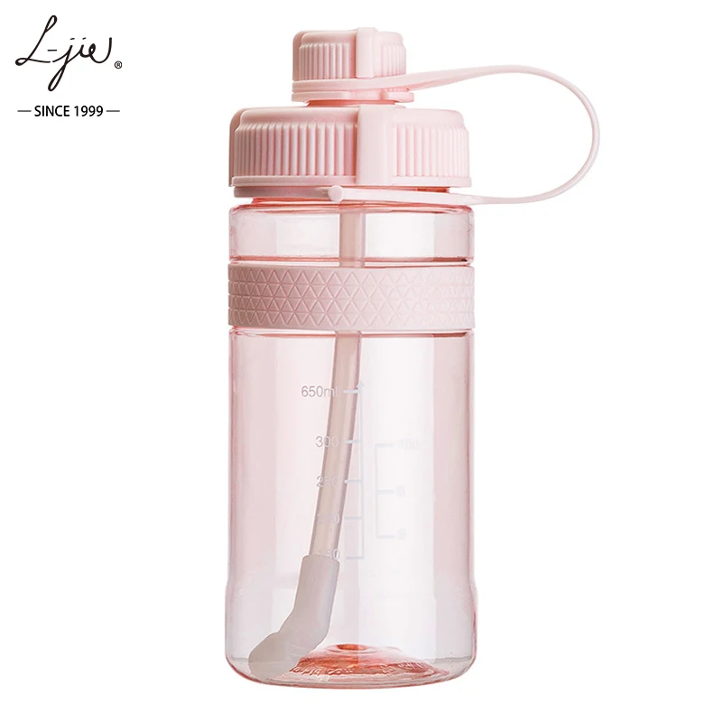 

650ml 1000ml 1500ml 2000ml 2500ml jug Customized Logo Accepted tlme maker gym plastic sports water bottles, Customized color