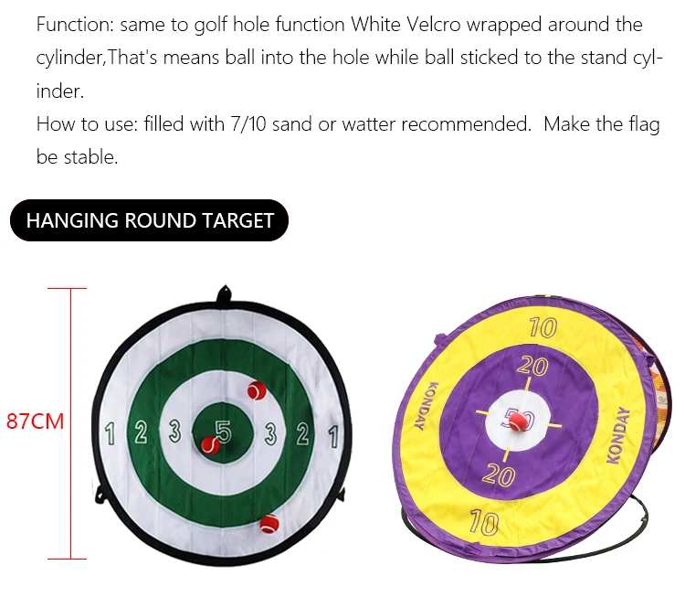 junior golf set target