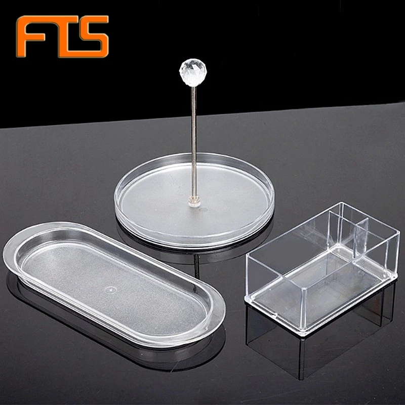 

FTS Trays Serving Food Fruit Bar Customization Clear Drying Transparent Acrylic Catering Hotel Plastic Tray