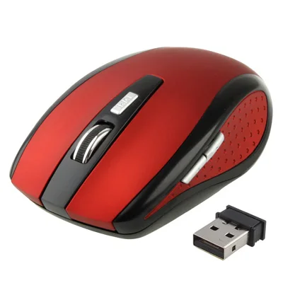 

Computer Custom Silent Logo Ergonomic Gamer Charging Cute Wireless Mouse, Red