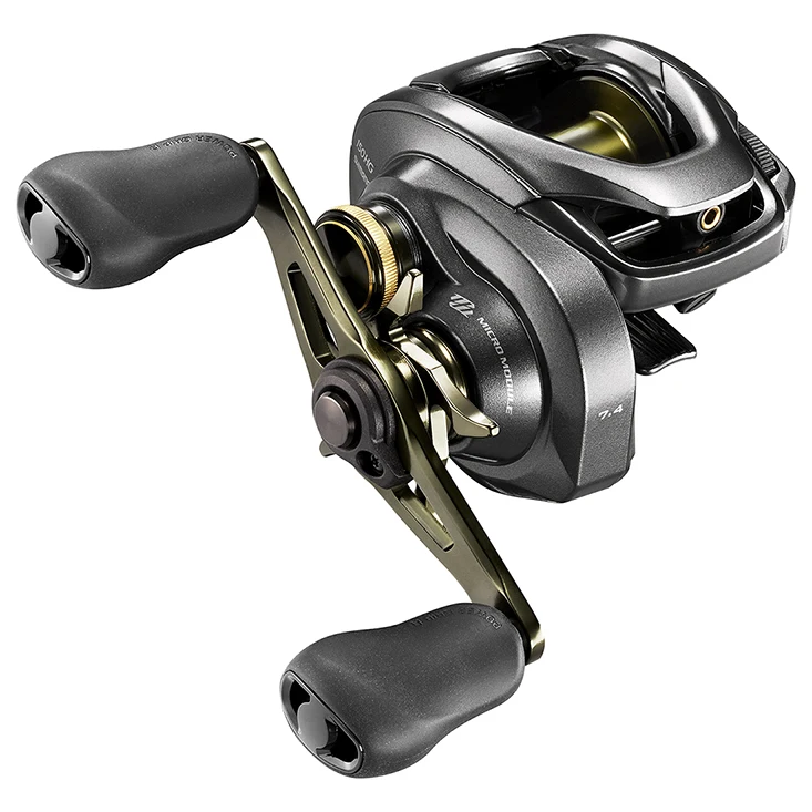 

Baitcasting SHIMANO CURADO DC Fishing Reel 6.2:1/7.4:1/8.5:1 6+1BB 5KG Power I-DC4 System Strength Body Smooth light