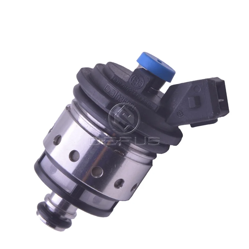 

DEFUS Good Quality High Impedance lpg fuel injector 237128000 for landi renzo new cap blue 12 hole med fuel injection nozzle