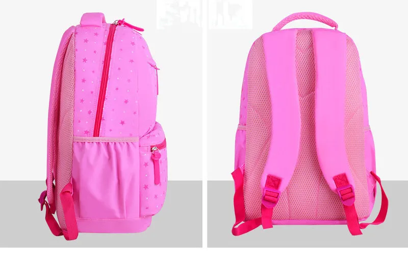 Hot 3 pcs set fashion lightweight student backpacks school bags for girls