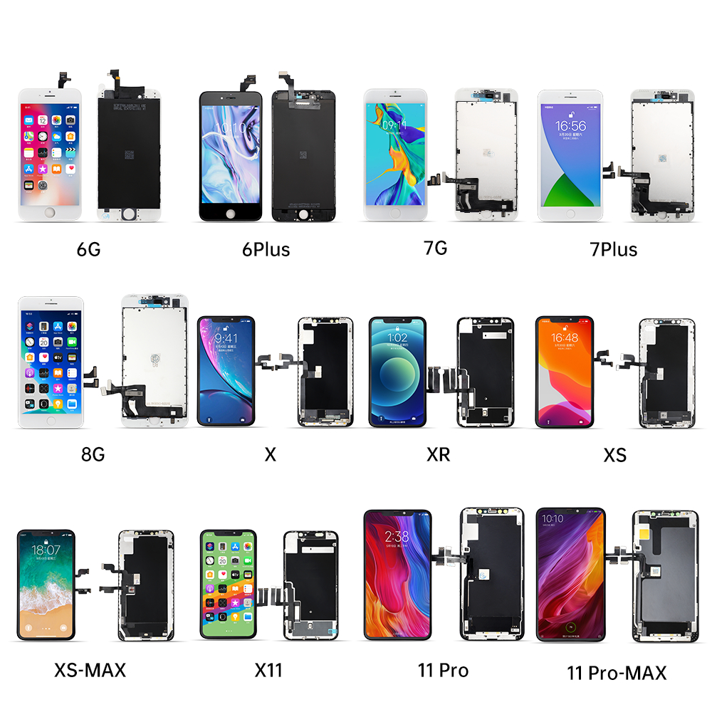 

Mobile Touch Screen Replacement Iphone Lcd Display Mobile Phone Lcds For Iphone 6 6S 6s Plus 7 7 Plus 8 8 Plus 11 12 Pro Xs Max