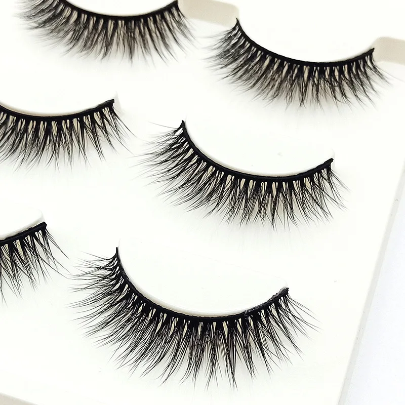 

2021 New Product High Quality eyelashes mink wholesale natural, Natural black