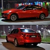 Carbins 1.52*18m Hot Sale Self Adhesive PVC Sticker Pearl Metal Flame Red Package Car Wrap Vinyl Film