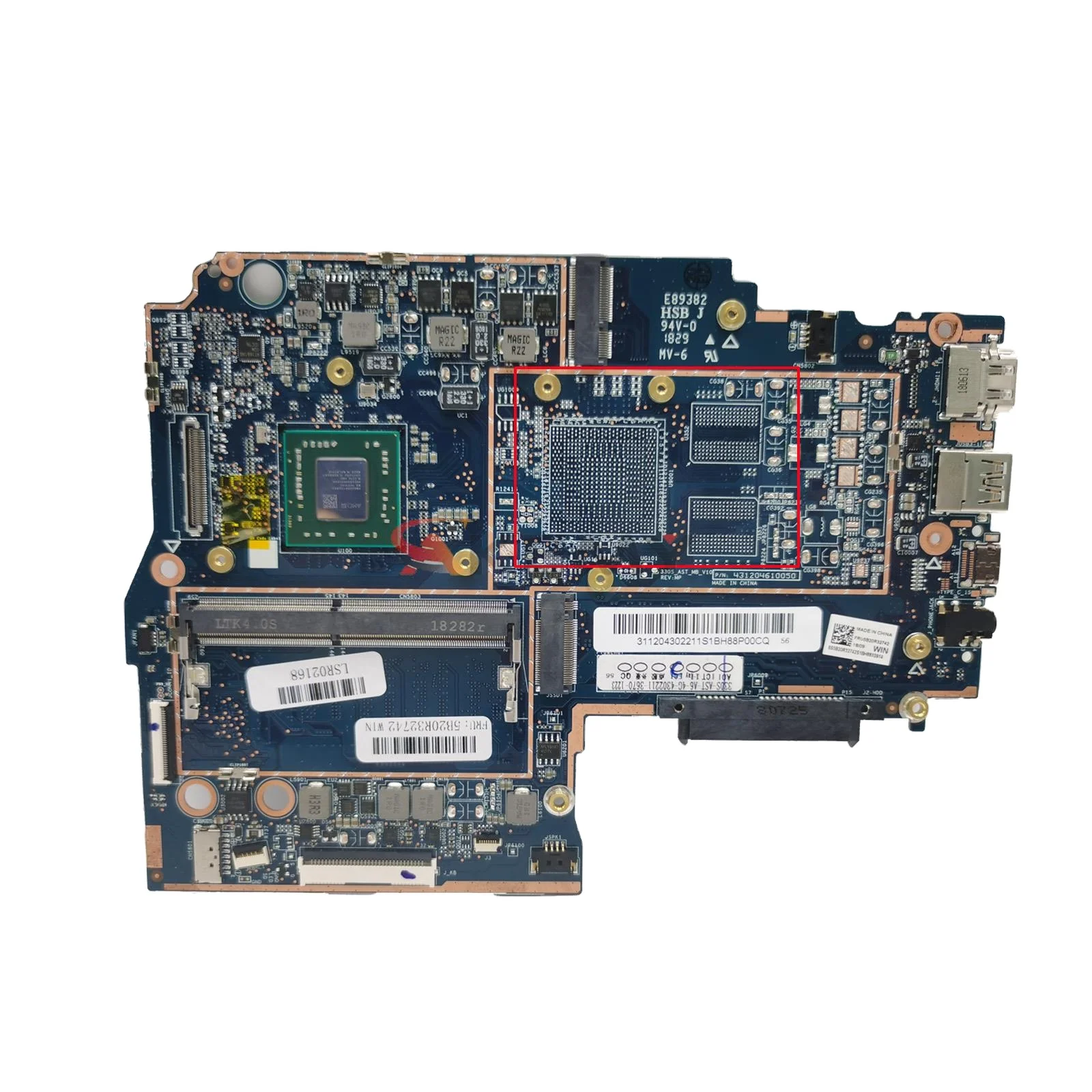 

For Lenovo ideapad 330S-14AST laptop motherboard with CPU A6 9225 RAM 4G FUR 5B20R32742 5B20R32745 100% test work