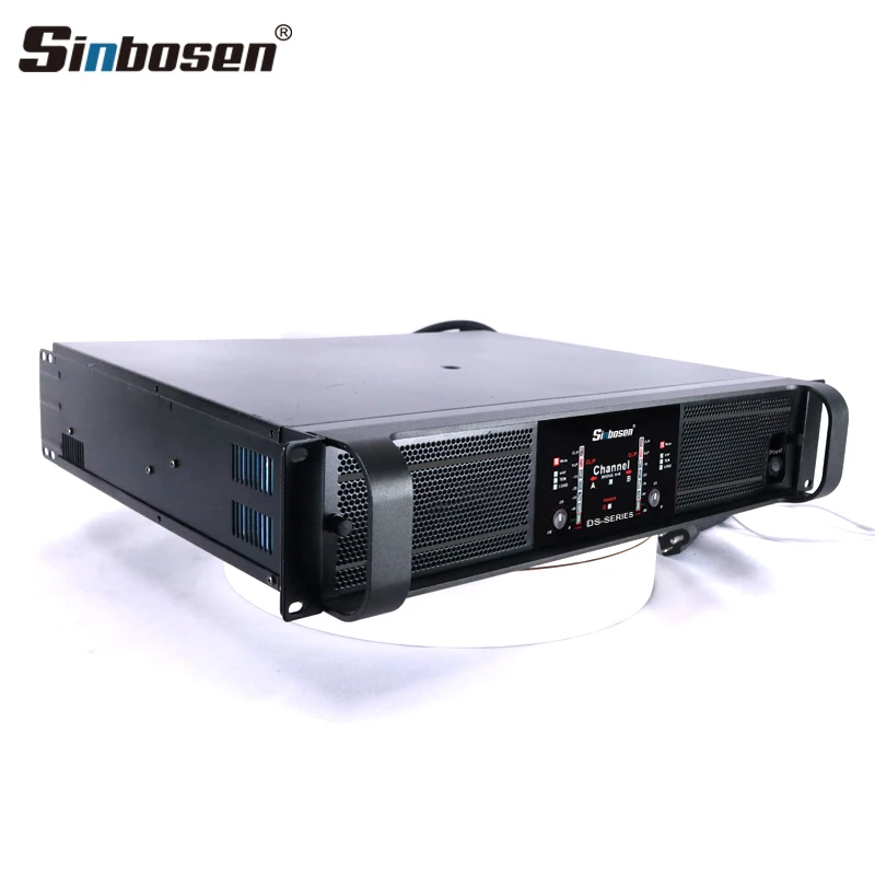 

Sinbosen 2 channel 2u rack td class 4500 watts professional power amplifier for 1200w - 2200w subwoofer