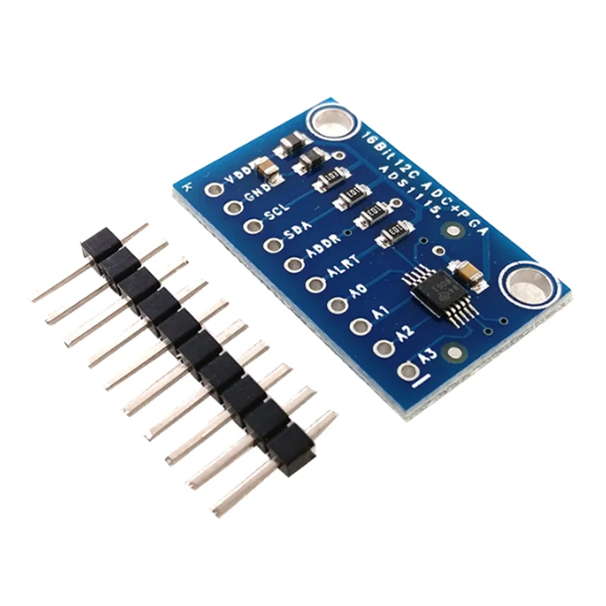 16bit I2c 4channel Miniature High Precision Adc Development Board ...