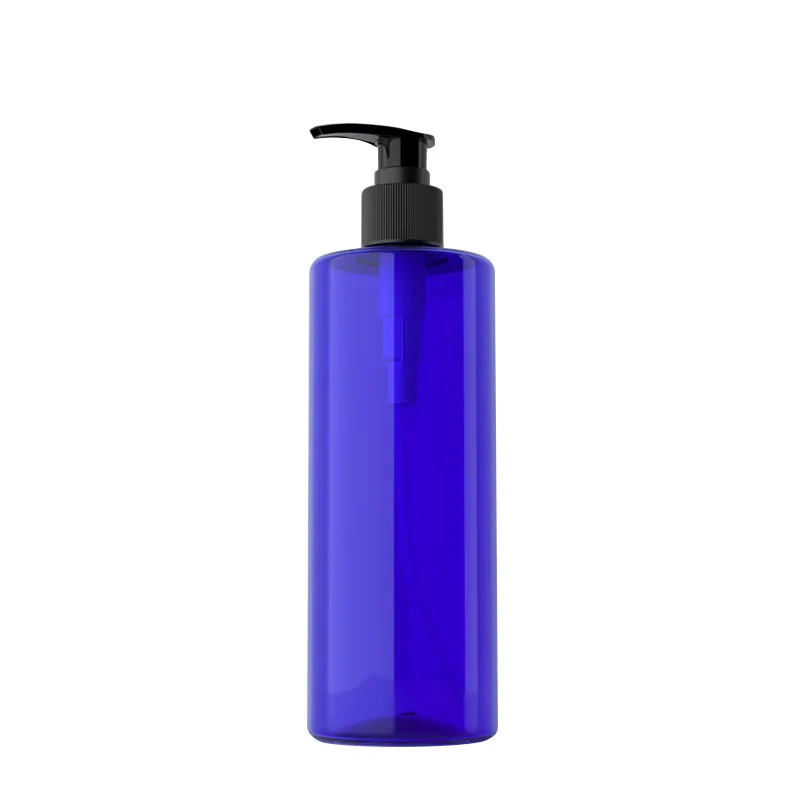 

16oz plastic bottles 500ml pet big volume bottle lotion pump cosmetic packaging container skincare plastic bottle