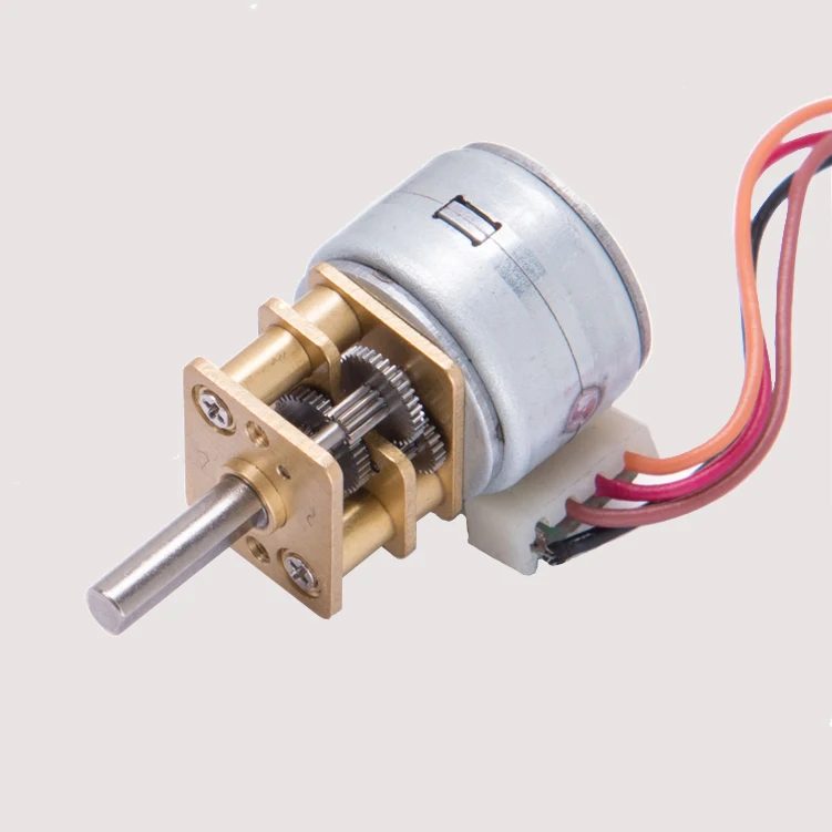 China Manufacturer High Precision 3v 5v 12v Mini Dc Stepper Gear Motor