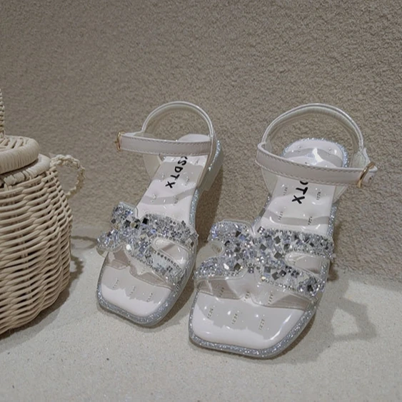 

Girl princess shoes fashion sandal Korean edition student shoes