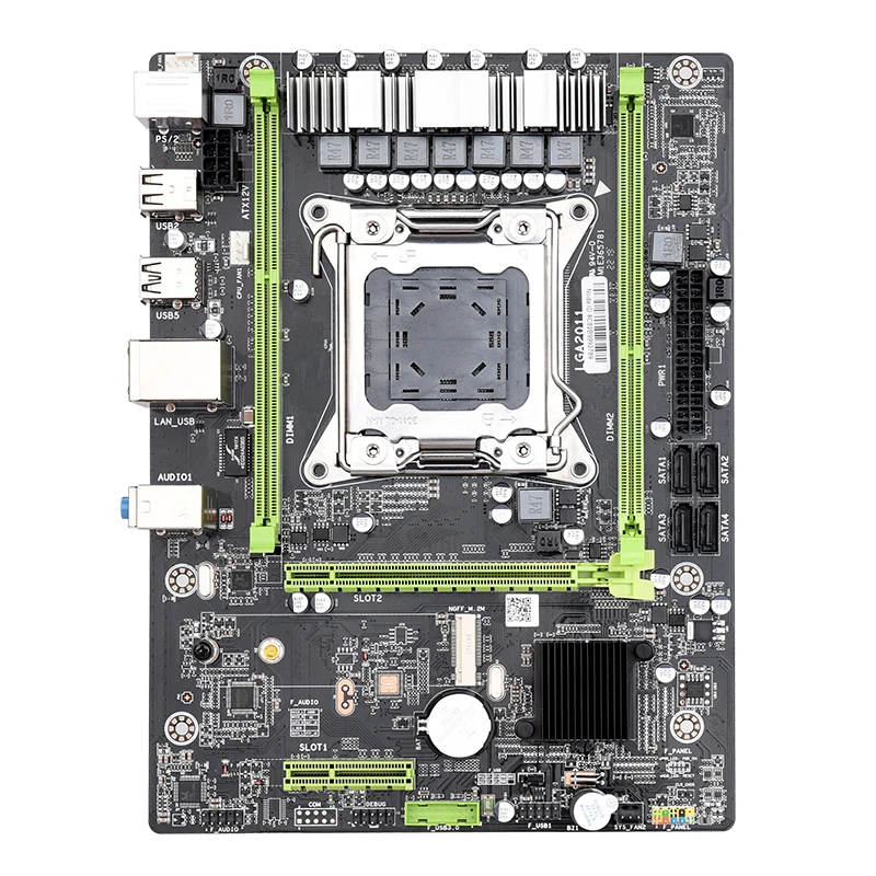 

X79M2 2.0 computer motherboard dual channels 64GB mainboard with LGA2011 DDR3