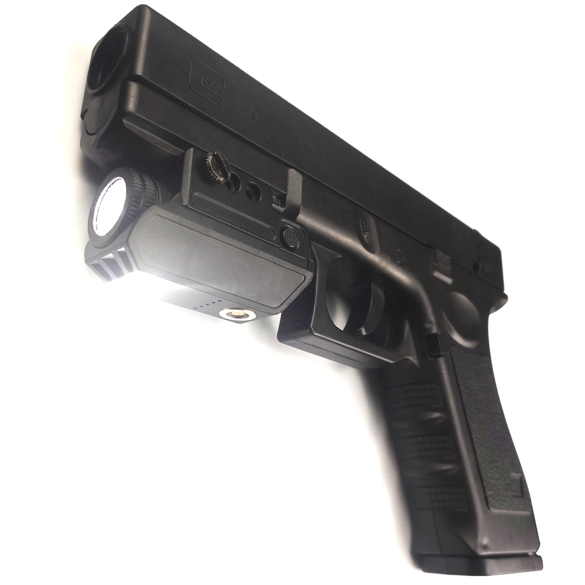 

New Gun Light 500 Lumens Tactical Gun Light for Picatinny Rail Hunting Weapon Light Pistol Rifle, Black