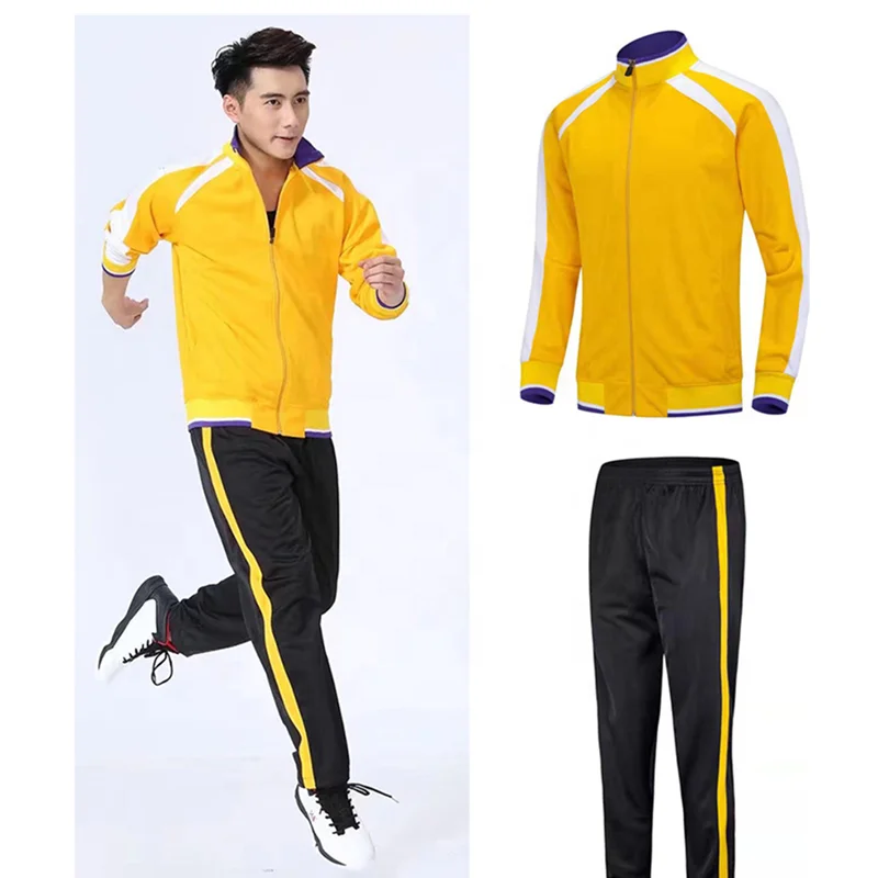 

ASSUN 2020 custom mens 2 piece team football tracksuit soccer apparel manufacturer, Accept custom made color