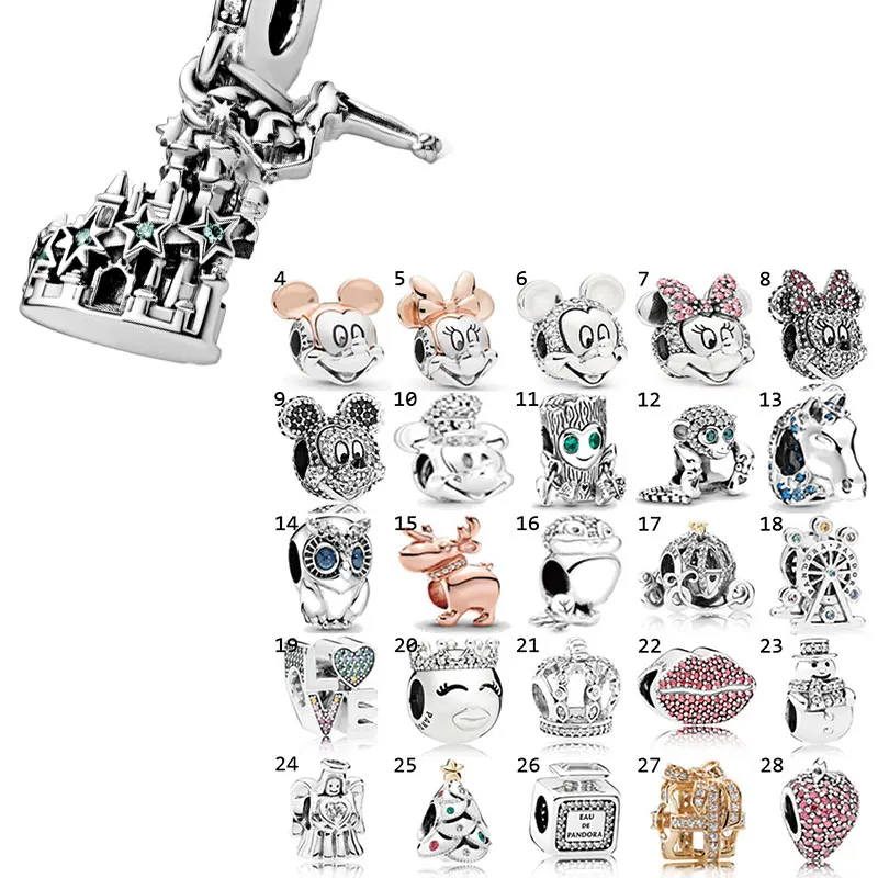 

Wholesale Sterling Silver 925 Fashion Jewelry Bride Charm Amulet Pendant Original Pandora Women Pulsera