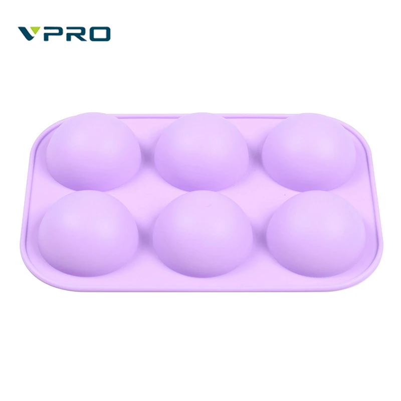 

As Seen On Tv Lovely Cake Silicone Baking Molds, Maroon, purple