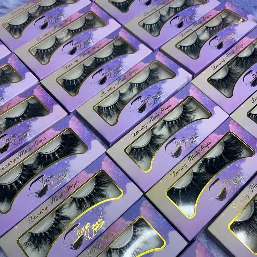 

Mikiwi top quality real mink eyelashes vendor private lash logo packaging