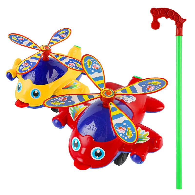 

Hand Push/pull toys walkers Toddler Stroller Push airplane Children's Toys aircraft Walker with Wheels For Kids