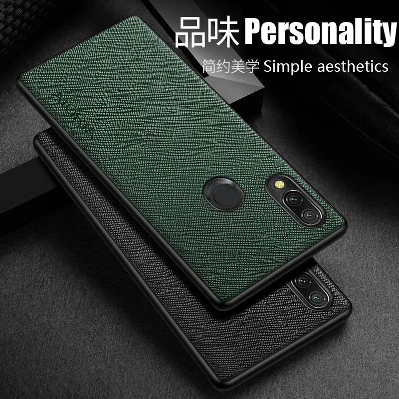 

Case for Xiaomi Redmi 7 Case TPU Around The Edge Protection Perfect High Quality PU Leather + Silicone Case Fitted Case, Black