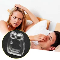 

Sweettreats 1pcs Silicone Body Health Care Anti Nose Clip Night Sleeping Anti Snoring Clip For Stopping