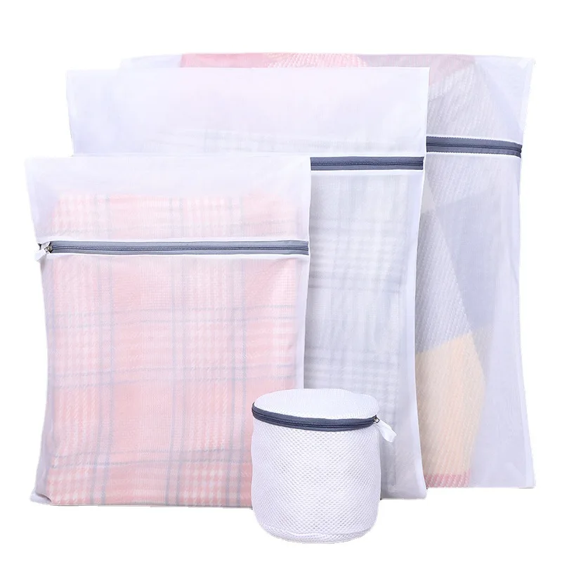

Bunny Pattern Custom Lingerie Eco-friendly Mesh Laundry Bag Set, Customized color