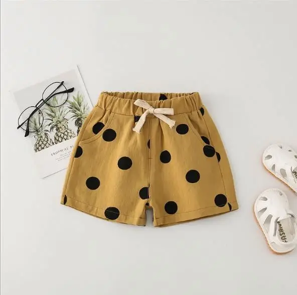 

Attractive Style Baby Wave Shorts Casual Thin Models Children Beach Pants Wild Cotton Hot Pants, Picture