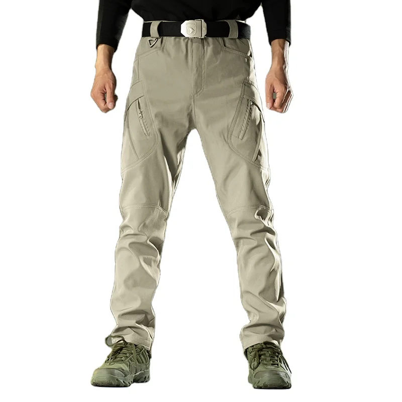 

Ix9 tactical pants men's loose multi-pocket overalls overalls multi-pocket outdoor army fan pants, Picture