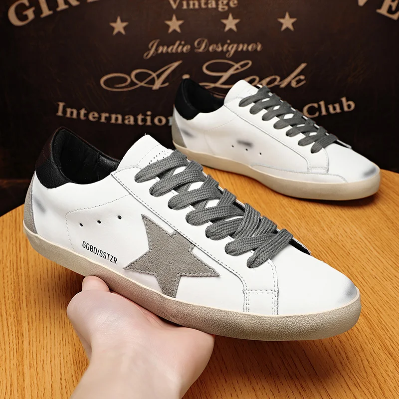 

Goldens Rubber Sole Stasters Sneakers Superstar - Green white lovers Gooses Girty Shoe Star For Women Shoes