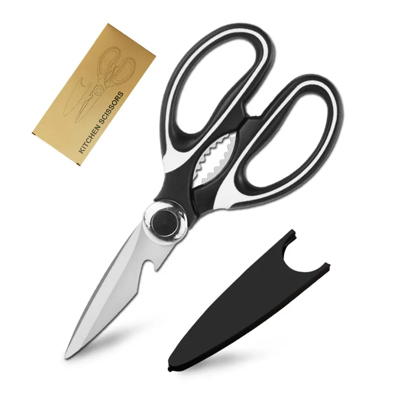 

Multipurpose divisible best cooking chicken shears big large heavy duty cutter stainless steel kitchen scissors