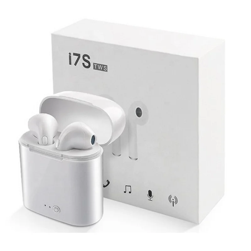

Amazon Wholesale Promotional Cheap Custom Handfree i7s Stereo True Wireless Earphone Dual Bluetooth 5.0 Mini TWS Earbuds