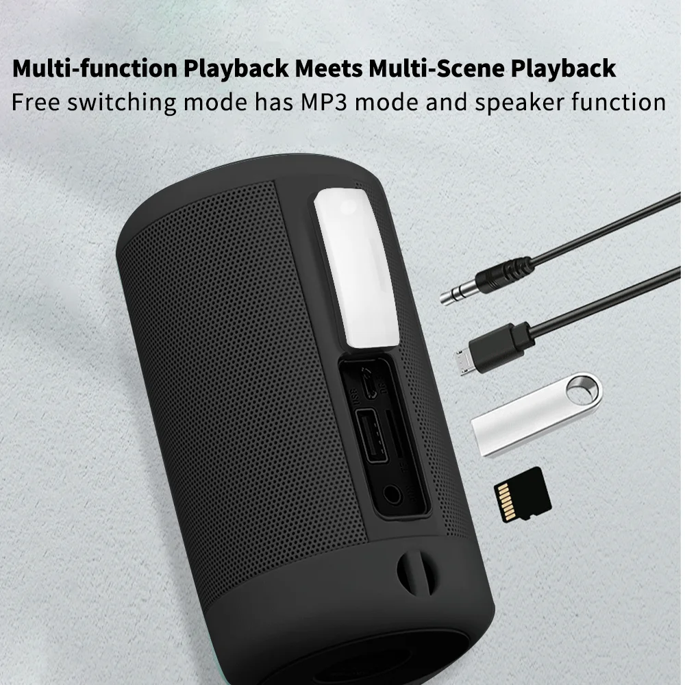 Latest Power Bank Portable Waterproof Bluetooth Outdoor Speaker - ANKUX.COM