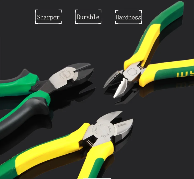 Hot selling CRV mini diagonal cutting pliers Electrical Wire Cable Cutter