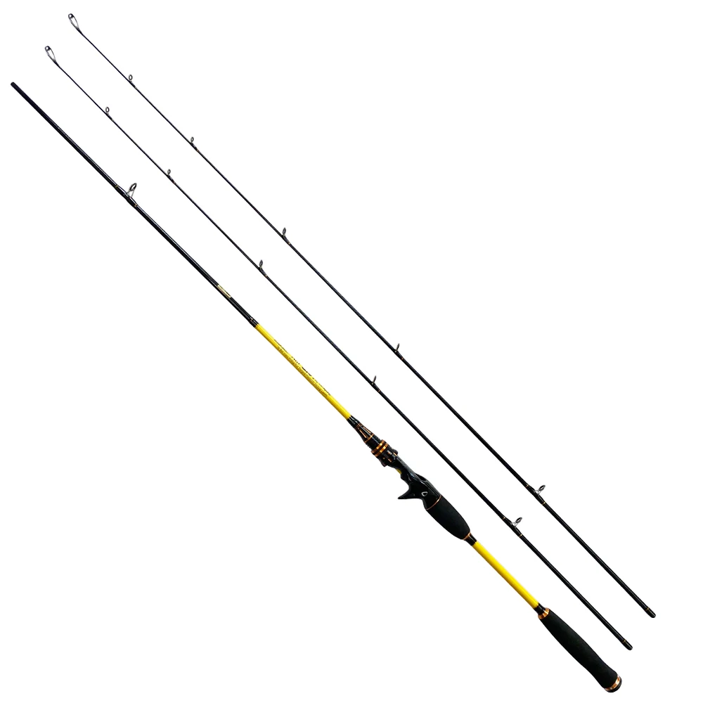 Newbility 2.1m M/MH rod casting fishing rod 2 section carbon rod, Customizable