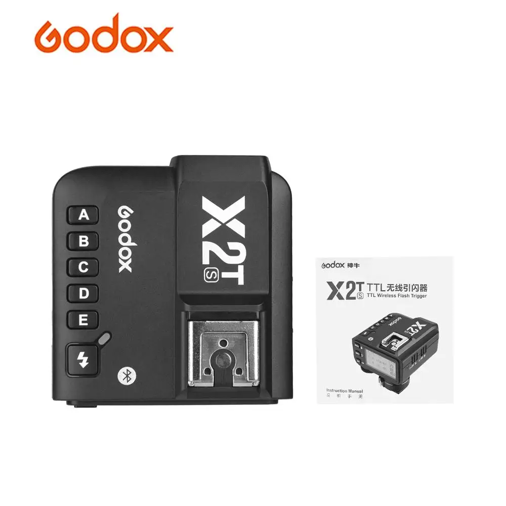 

Godox X2T-S TTL Wireless Flash Trigger for Sony Camera 2.4G Wireless Trigger Transmitter for Godox AD200 for iPhone HUAWEI P20