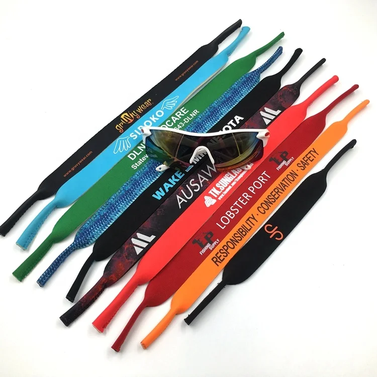 Custom Design Sport Floating Sunglass Safty Retainer Eyewear Strap