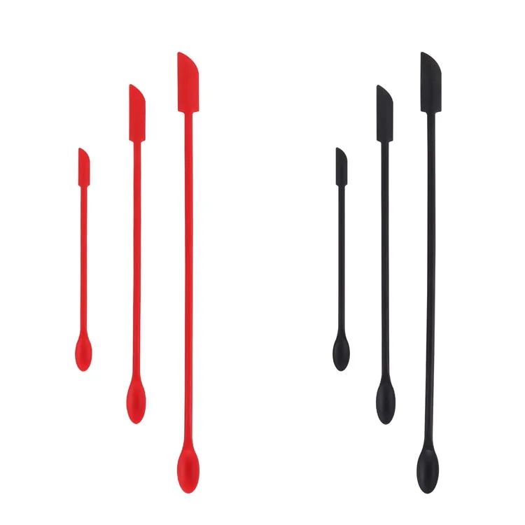 

Wholesale 3 pack Mini Silicone Spatula for Jar