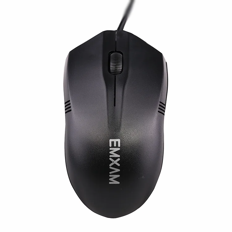 

New Fashion 3D Gaming Office Computer USB Notebook Tablet PC Black OEM Optical Wired Mouse