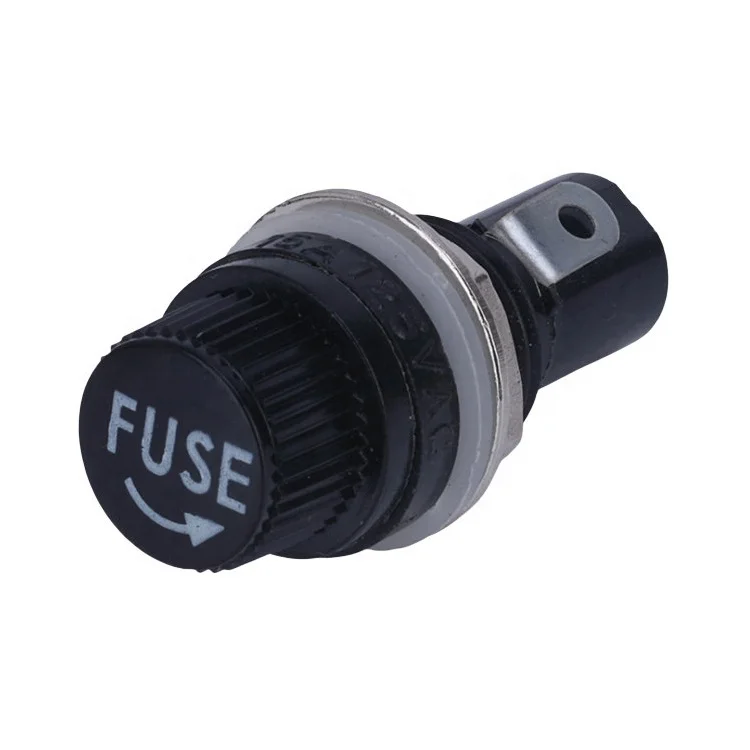 

F30 BLX-2 round screw High Quality Fuse holder 5*20MM glass fuse holder