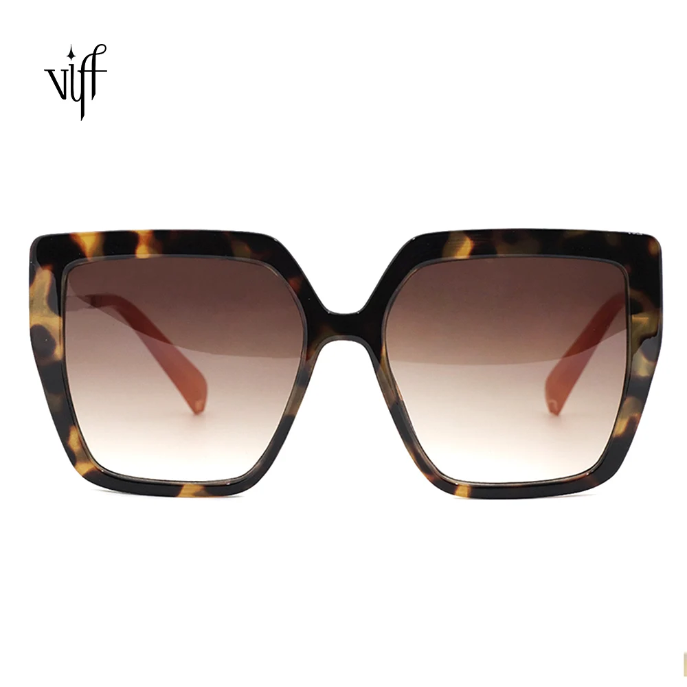 

VIFF High-end Custom Brand Logo Oversize Sunglasses 2021 HP20100 Women Shades Luxury Vintage Sunglasses