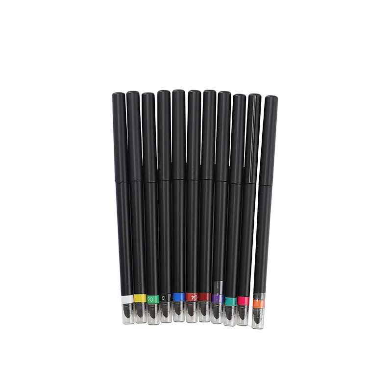 

Private label 12 color gel eyeliner waterproof eye liner eyeliner gel makeup wholesale color eye liner