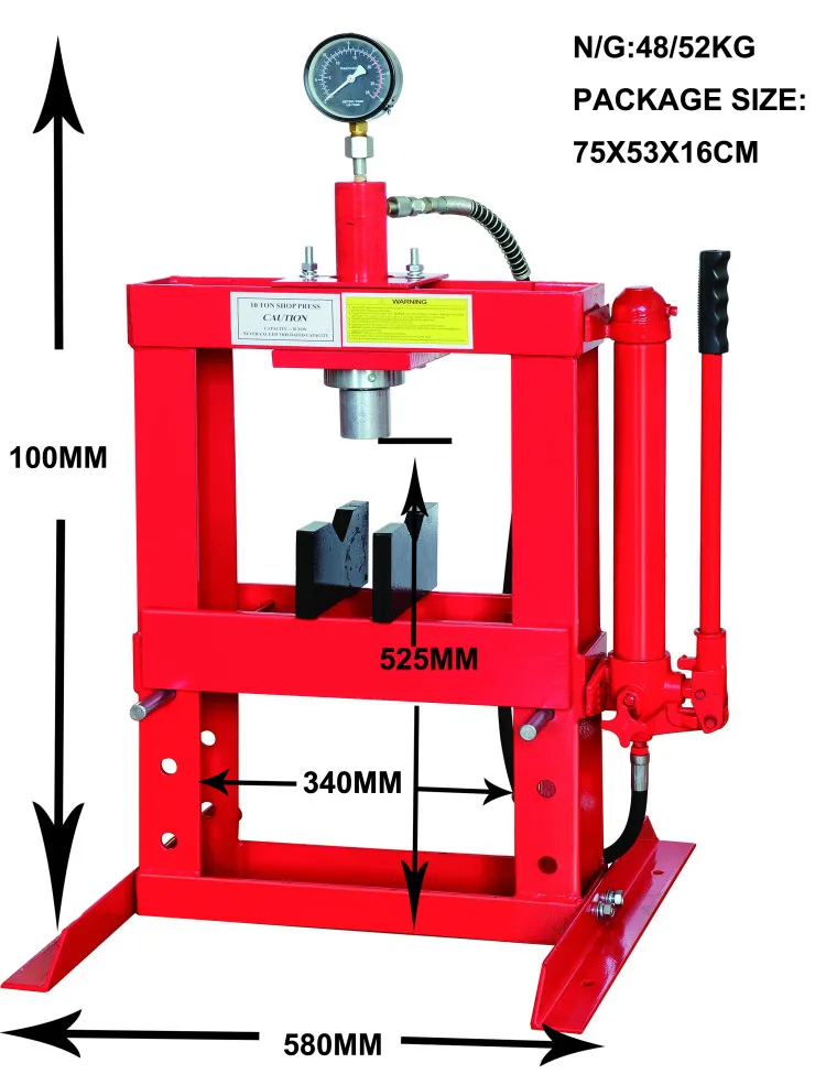 Hydraulic Shop Press PR103