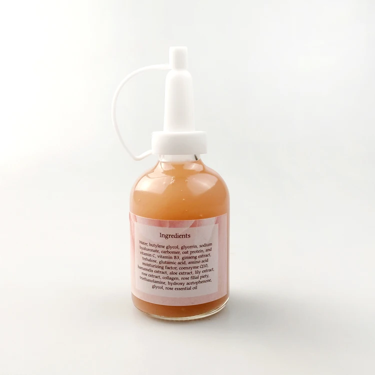 

OEM/ODM Herbal Anti-aging rose oil ferment skin care serum