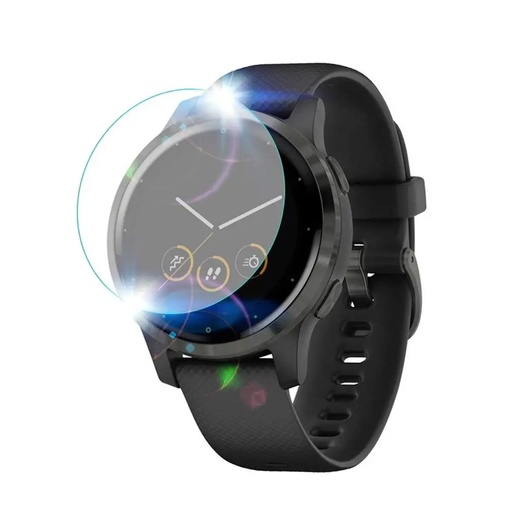 

For Garmin Fenix 6 6s Pro Screen Protector 9H Tempered Glass Protective Film, Clear