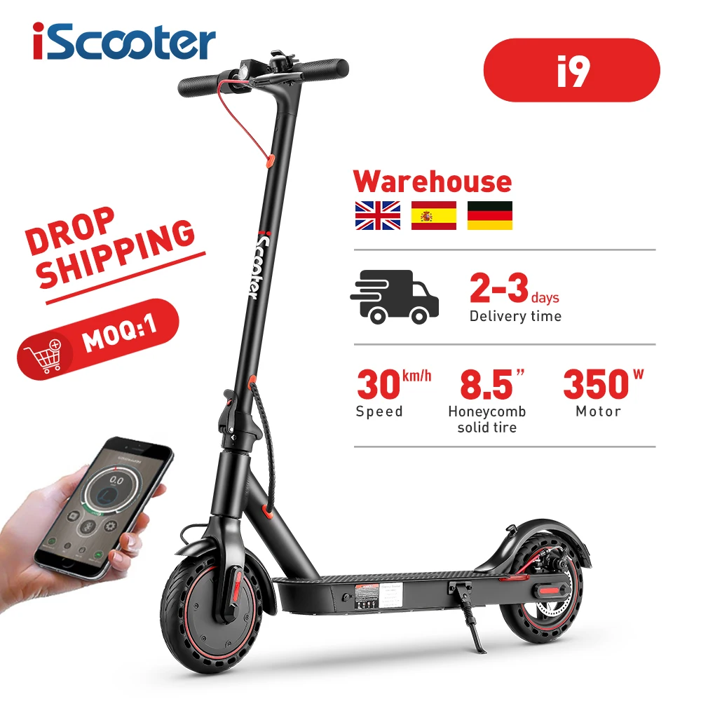 

Imitation of Xiaomi M365 Foldable Waterproof 10.4AH 32Kmh 350W 2 Wheel Adult Electric Scooter for Europe Warehouse Drop Shipping
