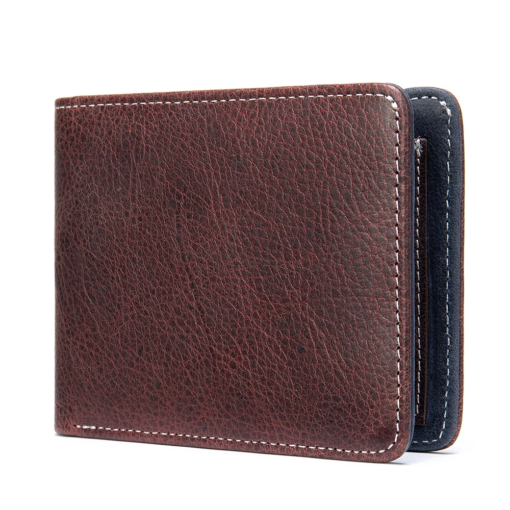 

Marrant 2022-1 cowhide fashion designer mans leather wallet rfid, Coffee, brown,black