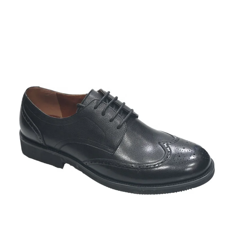

black oem dress derby mens business brogue formal office men leather shoes