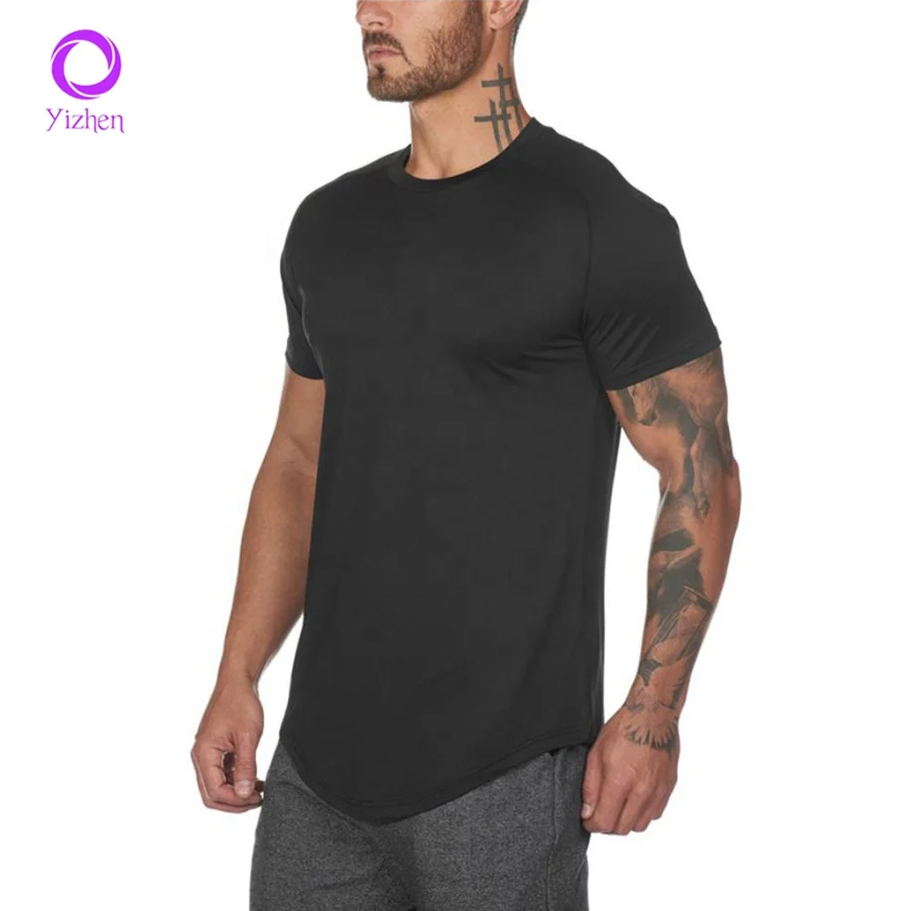 2019 High quality comfortable men blank breathable sports gym clothes